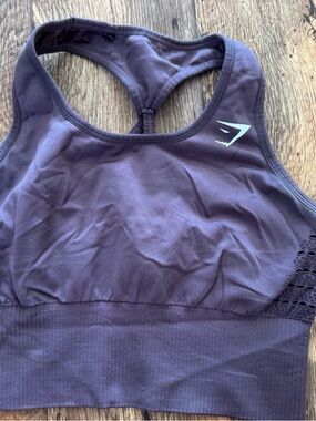 Gymshark Women’s Seamless Racerback Sports Bra - Purple